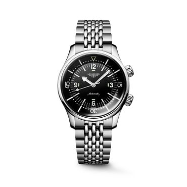 론진 레전드 다이버 블랙 다이얼 39MM L3.764.4.50.7