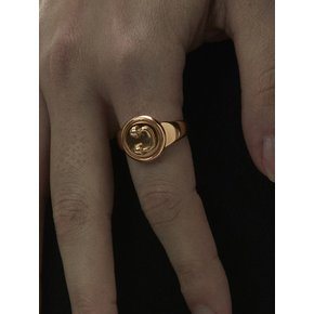 IC COIN RING_GOLD