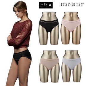 [피트인] 4종세트 데일리 인견 스판 삼각팬티