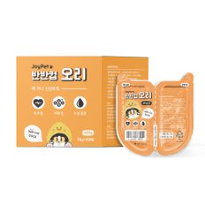 조이펫 고양이 반반컵 오리 70g x 6컵