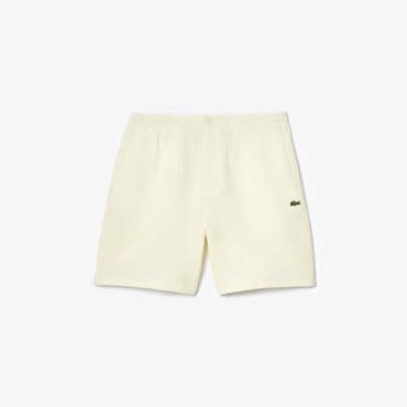 라코스테 (남성)릴렉스핏 와플 조직 쇼츠(GH9935-55G 70V)오프화이트