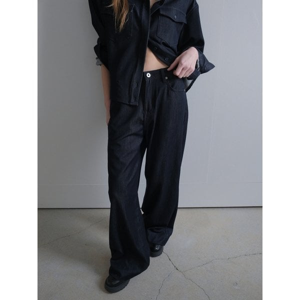 논페이드 로우 데님