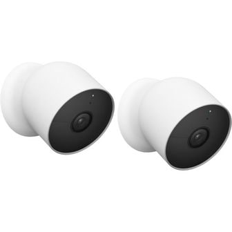  미국 구글 카메라 Google Nest Cam Outdoor or Indoor Battery Wireless Camera - 2nd Gen Two C