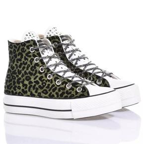 스니커즈 3130 CONVERSE PLATFORM LEO GREEN Multicolor