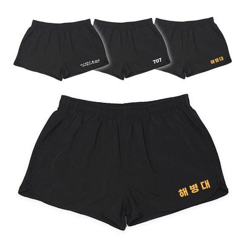 무지 고급형 블랙 반바지 해병대(1)