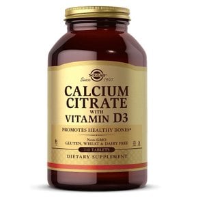 구연산 칼슘 비타민D3 함유 (칼슘 시트레이트 위드 비타민D) 240타블렛