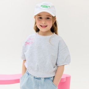러블리백트임티셔츠(백멜란지)