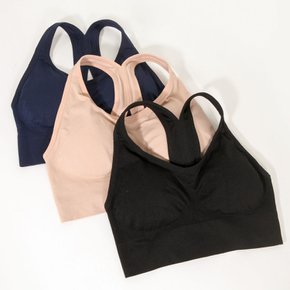 런웨이 스포츠 브라 요가 필라테스 압박 브라탑 3colors