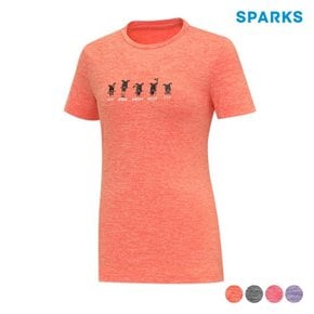 [스팍스] 여성 라운드 티셔츠 SK2LTS130