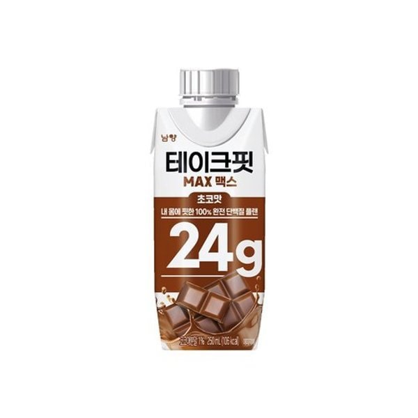 테이크핏 맥스24G 초코맛 250mL x 24개
