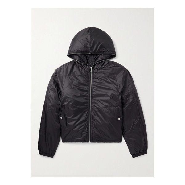 다크쉐도우바이릭오웬스 패딩 나일론 후드 재킷 블랙 46376663162903007