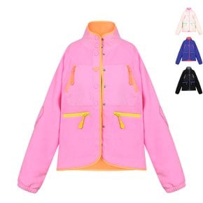 쏘 머치 펀 플러피 플리스 자켓 핑크 Pink So Much Fun Fluffy Fleece Jacket