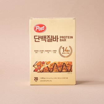 동서 포스트 단백질바 50g X 20입