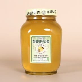 [SSG단독][함평나비꿀] 전라도 순수 자연산 아카시아꿀 2.4kg 선물세트 / 벌꿀성적서 동봉 / 꿀