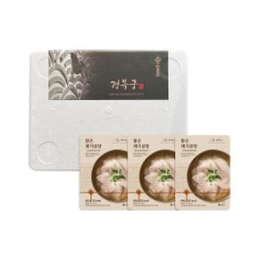 맑은돼지곰탕 선물세트 (600g * 3팩) (쇼핑백 미동봉) (소비기한 26-11-11)