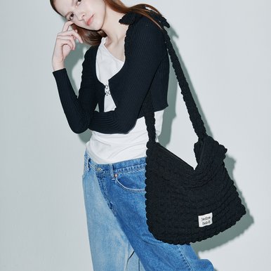 Croiffle crossbody bag_black