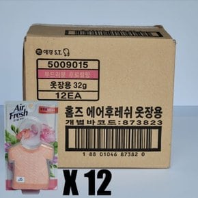 애경 홈즈 에어후레쉬 옷장용 32g 1box