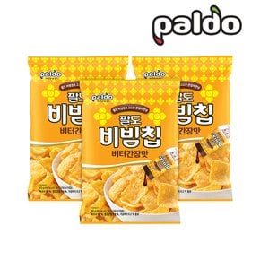 비빔칩 스낵 버터간장 80g x 3개