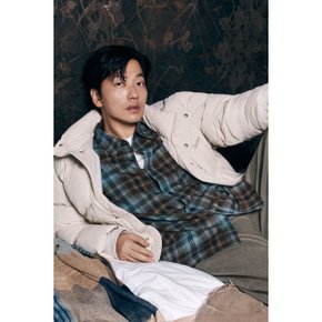 남성 플란넬 원포켓 체크 셔츠(B255SH300P)
