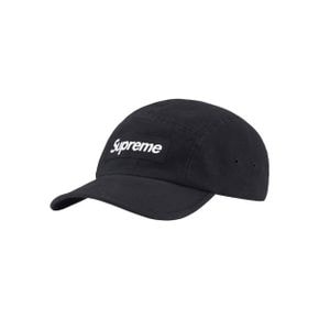 슈프림 워시드 캔버스 캠프캡 블랙 - 24SS Supreme Washed Canvas Camp Cap Black - 24SS