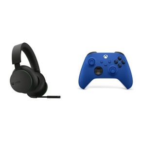 독일 마이크로소프트 엑스박스 컨트롤러 무선 Xbox Wireless Controller Shock Blue Headset 155