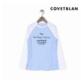 코벳블랑COVETBLAN여성 배색 래쉬가드(T170CSM101W)
