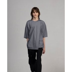 [파주점] [파주점] 컬렉션 패치워크 티셔츠 SF3TS709GY