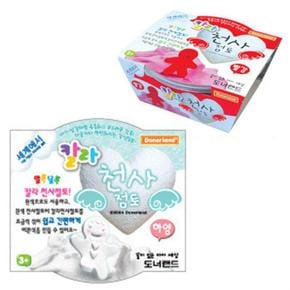 도너랜드 공작놀이 칼라 천사점토 30g 벌크 (하양) (S11351739)