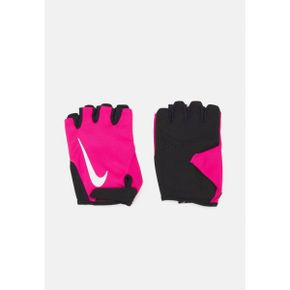 Nike 나이키 퍼포먼스 짐 에센셜 2.0 - 손가락 없는 장갑 비비드 핑크/검정/흰색