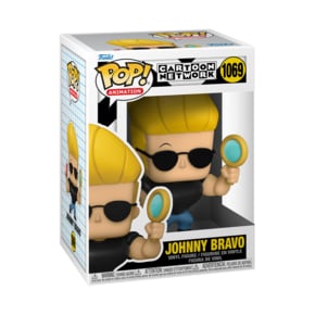 펀코 팝! 애니메이션: Johnny Bravo - Johnny with Mirror & Com 비닐 피규어