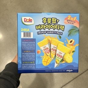 돌 후룻팝 버라이어티팩 62ml x 24입