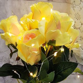 분위기있는줄조명 귀여운 구리와이어램프