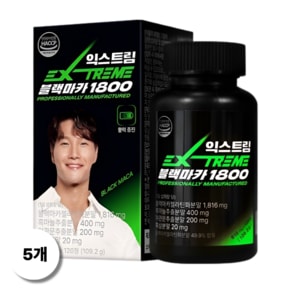 블랙마카 1800 120정 5개