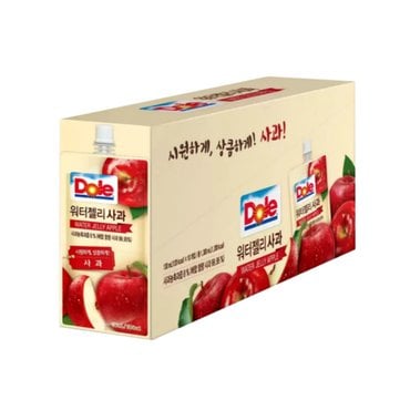  [코스트코] DOLE 돌 워터젤리 사과맛 130ml x 20개