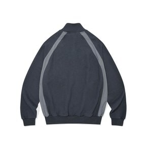 SP PHASE BLOCK TRACK JACKET-CHARCOAL