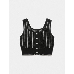 CROP TWOWAY BUSTIER(BK)