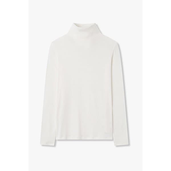 하이넥 롱 슬리브 슬럽 티셔츠 IA16140010106