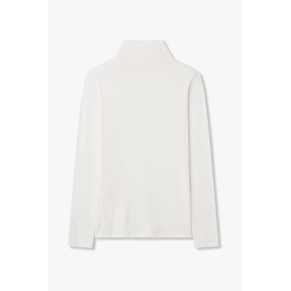 하이넥 롱 슬리브 슬럽 티셔츠 IA16140010106