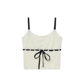 knit sleeveless (white)