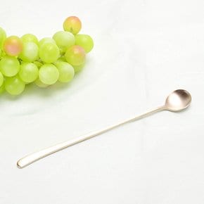 방짜유기 유기스푼 놋봄 칵테일 롱 티스푼 커트러리 놋수저