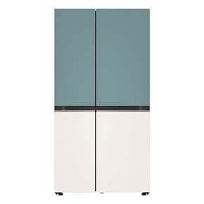 [LG전자공식인증점] LG 디오스 냉장고 오브제컬렉션 S834MTE10 (832L)(희망일)