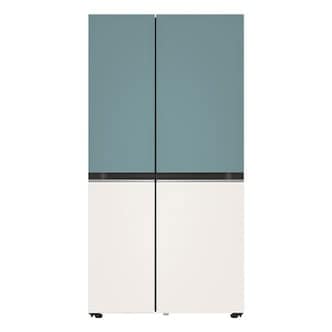 LG [LG전자공식인증점] LG 디오스 냉장고 오브제컬렉션 S834MTE10 (832L)(희망일)