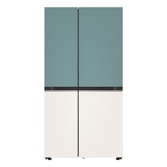 LG [공식] LG 디오스 냉장고 오브제컬렉션 S834MTE10 (832L)(희망일)