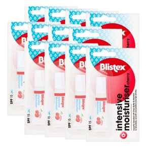 Blistex 블리스텍스 립 크림 모이스쳐라이져 체리 SPF15 6ml 12팩