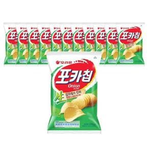 오리온 포카칩 어니언맛 감자칩 110g 12개