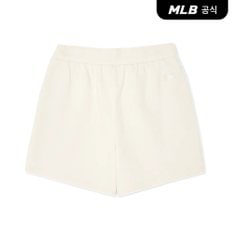 [코리아공식]여성 베이직 스몰로고 3.5부 반바지 BOS (D.Cream)