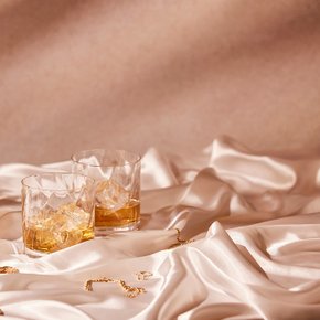 위스키잔 로맨스 320ML 2개 언더락 양주 꼬냑 핸드메이드 크리스탈