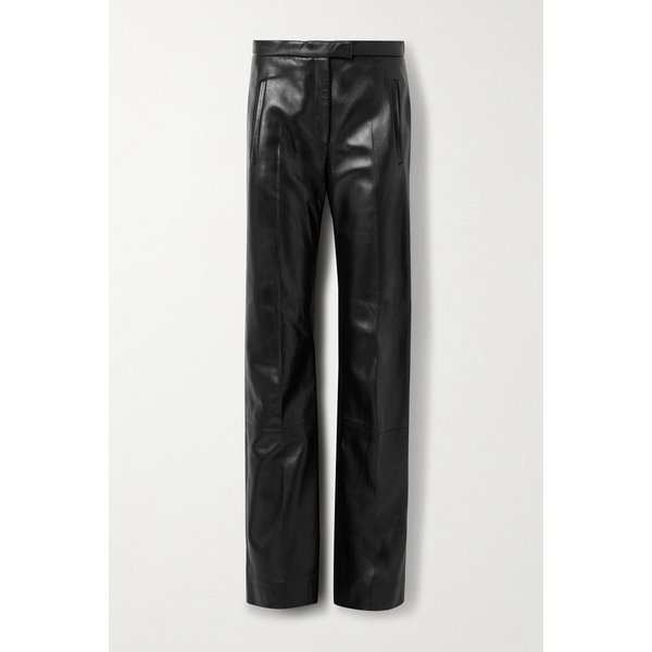 케이트 마일스 가죽 스트레이트 팬츠 46376663162958429