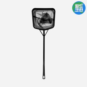 블랙고리 사각 뜰채 중 어항 수족관 물고기 열대어 그물 망 뜰망 수조