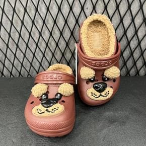 HC02 클래식 라인드 베어 클로그 CLASSIC LINED BEAR CLOG (130-165MM) 21 (E23526879)